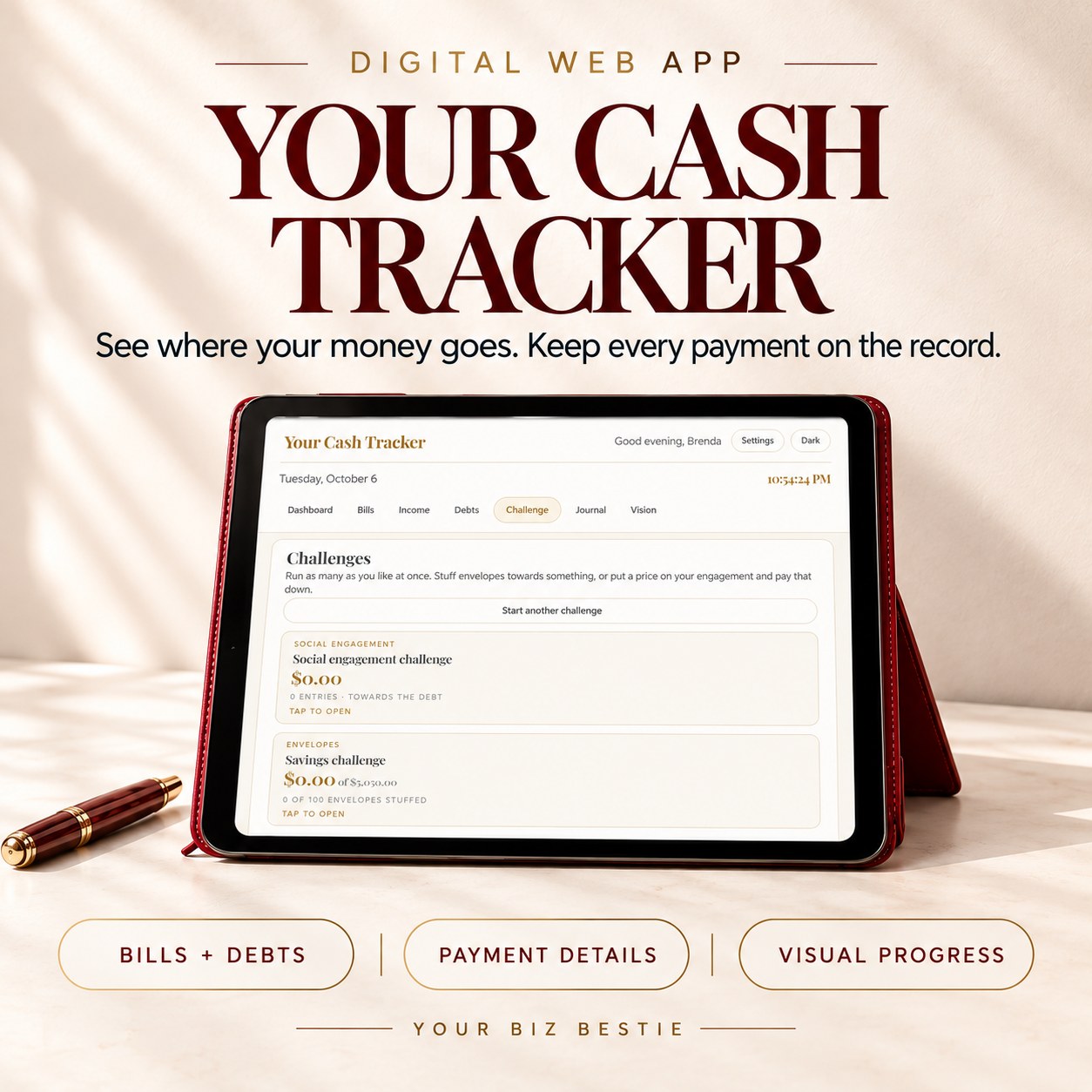 Your Cash Tracker